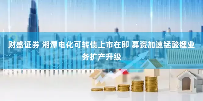财盛证券 湘潭电化可转债上市在即 募资加速锰酸锂业务扩产升级