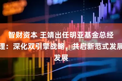 智财资本 王靖出任明亚基金总经理：深化双引擎战略，共启新范式发展