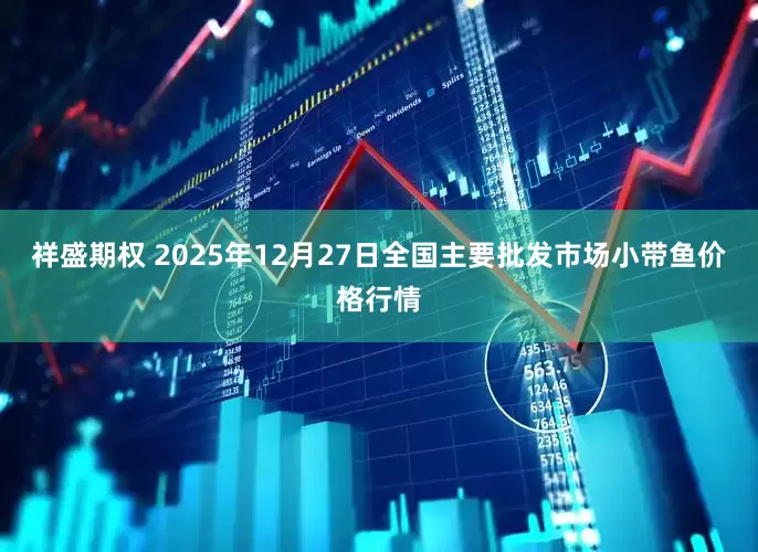 祥盛期权 2025年12月27日全国主要批发市场小带鱼价格行情